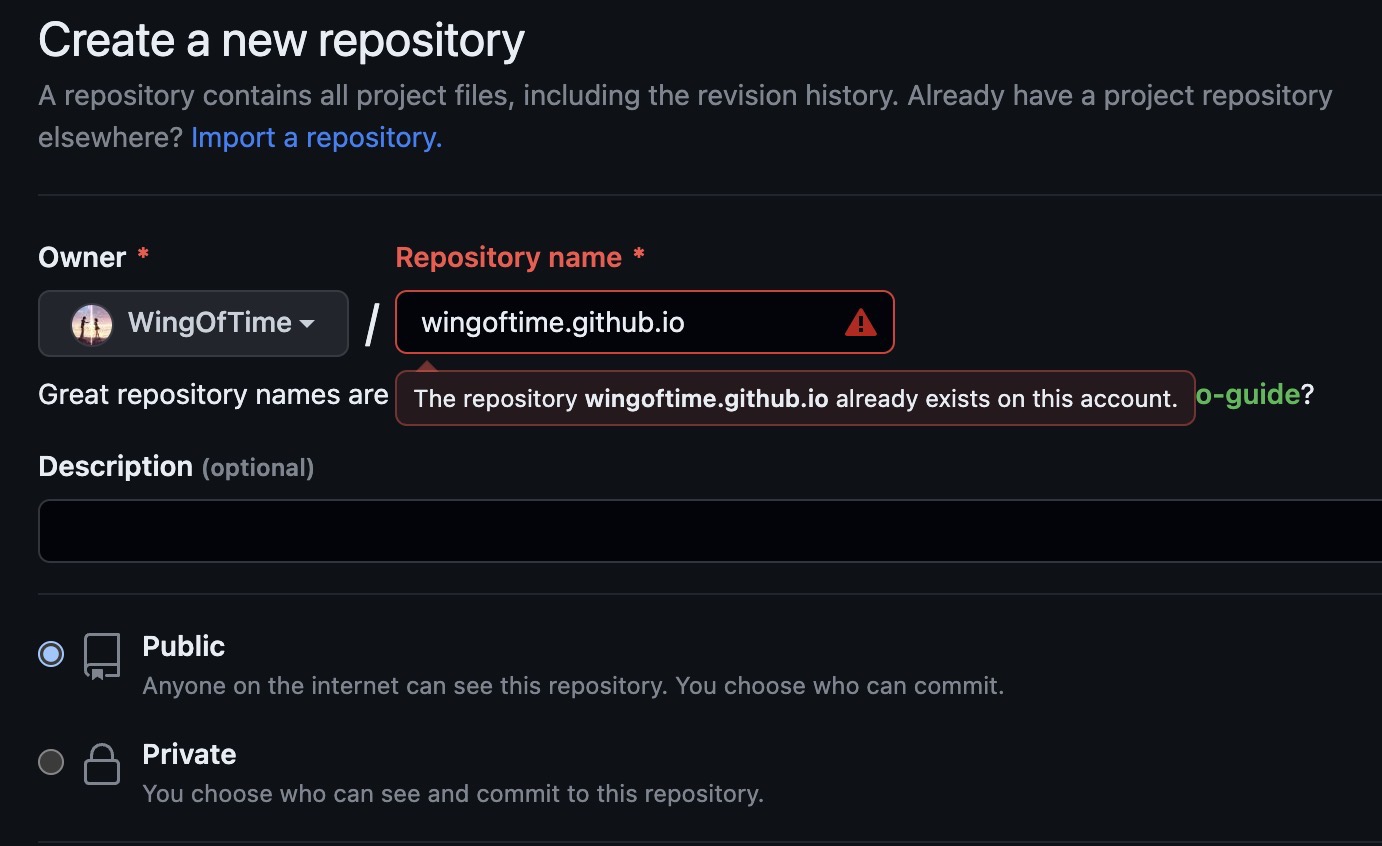 create repository